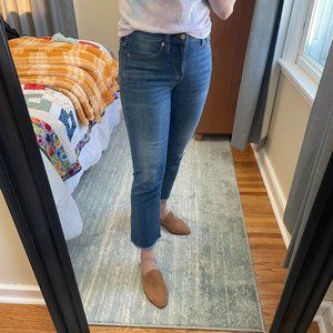 J.Crew 9" Billie Demi Boot Crop Jeans